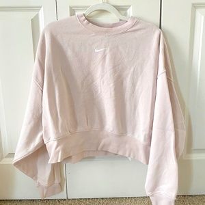 Nike Oversized Fleece Crew Sweatshirt